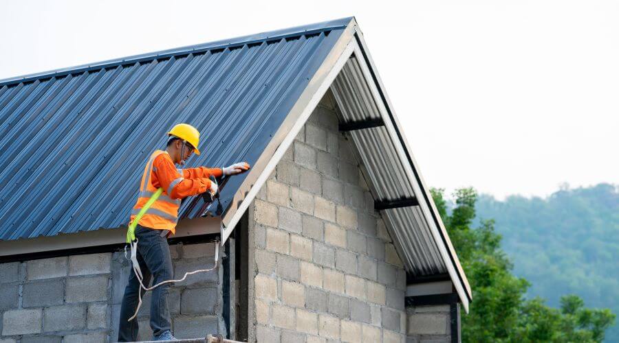 Professional metal roof installation in Mesick, MI